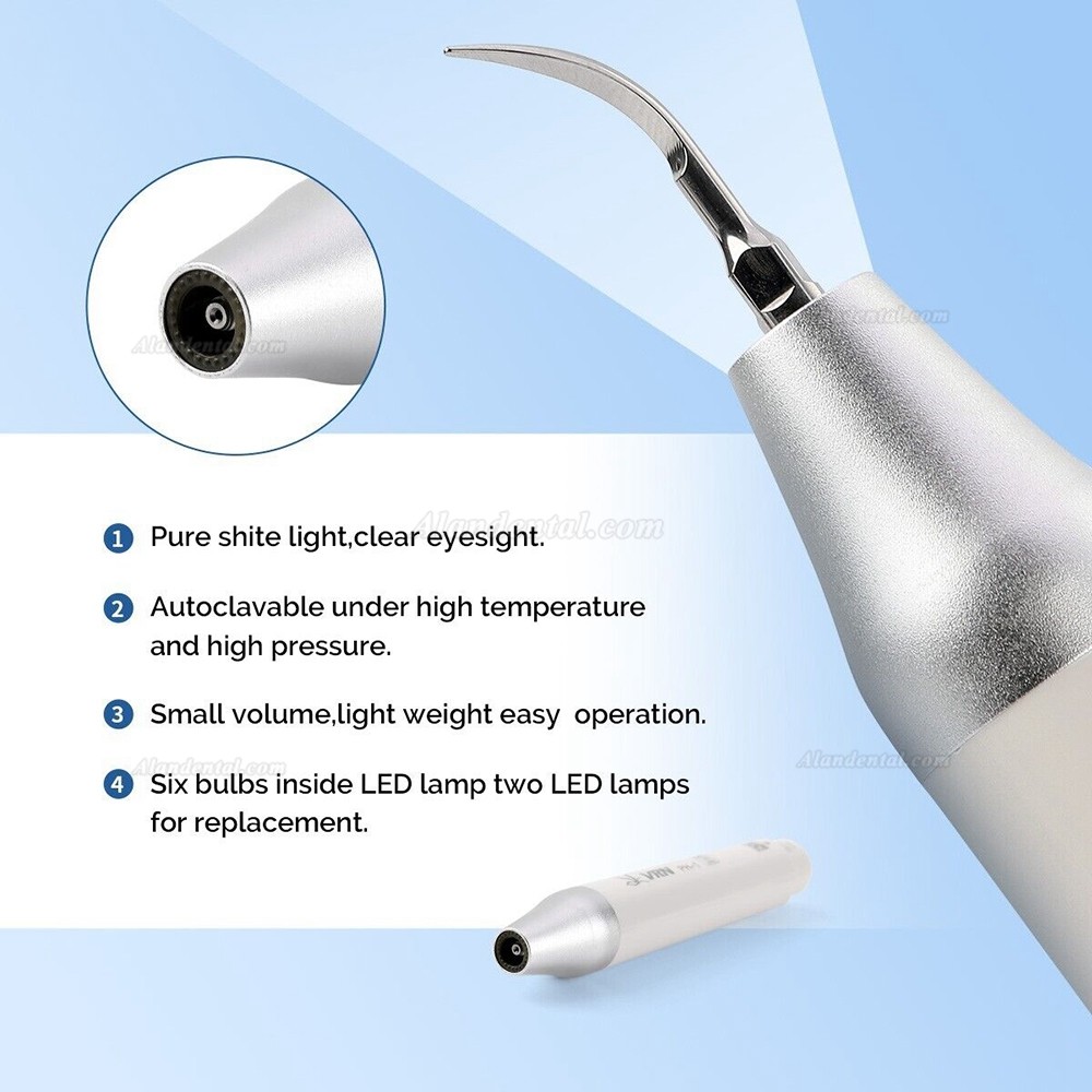 VRN DA-10 Dental Ultrasonic Scaler + LED Handpiece Compatible Woodpecker EMS Cavitron